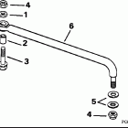E60ELEOC Steering link kit (w / o power trim & tilt)