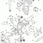 E115MLERS Stern bracket - power trim / tilt