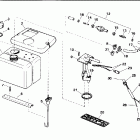 E100WTXERS Oil tank kit - 1.8 gallon