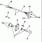 E70TTLERV Ignition switch & cable