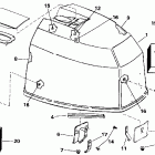 E112TSXERS Капот-Evinrude