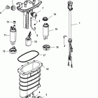 100 EFI (4-STROKE) 1B366823 & Up Fuel supply module