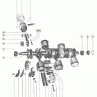 140 5443030 AND UP .015 oversize pistons and rings
