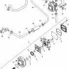 30 Carb (3 CYL.)(4-STROKE) 0T409000 THRU 1B226999 Насос топливный