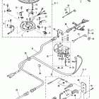 40A (ABOVE PROP. EXHAUST) 676-A007736 ANU UP      (M) Electric start(cont)