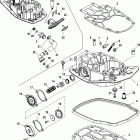 200 (3.0L DFI)(DTS) 1B504989 & Up Выпускная плита