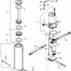 80 JET 1B000001 & Up Компоненты механизма гидроподъема Power Trim