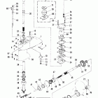 40A (ABOVE PROP. EXHAUST) 676-A007736 ANU UP      (M) Gearhousing ass'y