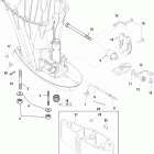 115 EFI (4-STROKE) 1B227000 THRU 1B366822 Корпус вертикального вала