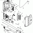 200 VERADO (4-STROKE)(6 CYL.) 0T980000 THRU 1B226999 Electrical box components