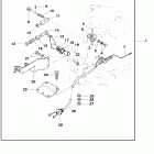 5 (2-STROKE) 0T894439 & Up Remote control attaching kit
