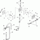50 (3 CYL.) 1B000001 & Up Fuel pump(manual)