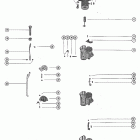 140 5088444 THRU 5443029 Carburetor linkage and choke solenoid