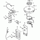 45 (4 CYL.) 0A719281 & Up Flywheel, ignition coil and switch box
