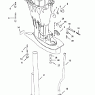 60 (4-STROKE)(4 CYL.) 0T178500 THRU 0T598999 Корпус вертикального вала