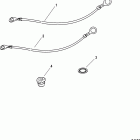 200 VERADO (4-STROKE)(6 CYL.) 1B517434 & Up Ground cable kit(899712a01)