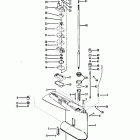 45 (4 CYL.) 0A719281 & Up Корпус редуктора, вертикальный вал