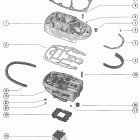 140 5443030 AND UP Exhaust extension plate
