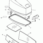 25 (2 CYL.) 1B000001 & Up Верхняя часть колпака