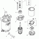 15 (4-STROKE) 0G760300 THRU 1B226999 Стартер