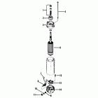 90 (3 CYL.) 0A996142 THRU 0B240450 Starter motor (bosch)