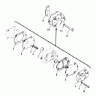 40A (ABOVE PROP. EXHAUST) 676-A007736 ANU UP      (M) Насос топливный