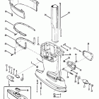 50 (4 CYL.) 5531630 AND UP Корпус редуктора, вертикальный вал