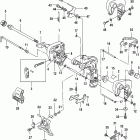 15 Carb(2CYL)(4-STROKE) 0R235949 & Up Clamp brackets, manual tilt