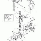 20 (2 CYL.) 0B238464 THRU 0G044026 Поворотный кронштейн в сборе