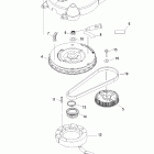 40 (4-STROKE)(4 CYL.) 0T178500 THRU 0T598999 Маховик