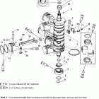 225 (3.0L CARB) 0G760300 THRU 0T408999 Crankshaft, pistons - and connecting rods