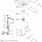 45 BODENSEE (4-STROKE) 0G231123 THRU 0G760299 Рулевой рычаг