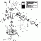 25 (2 CYL.) 1B000001 & Up Стартер в сборе (двигатели с ручным запуском)