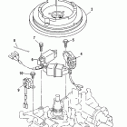 9.9 (4-STROKE) (323 cc) 0G760300 THRU 1B226999 Маховик