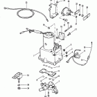 45 (4 CYL.) 0A719281 & Up Power trim components(electric handle)