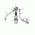 15 0D281000 THRU 0G760299 Топливный фильтр
