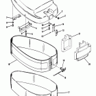 40 (2 CYL.) 5556230 AND UP Top cowl and cowling