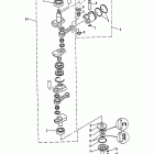 30A 689-000366 THRU 022058 Коленвал и поршни
