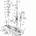 125 DFI (3 CYL.)(1.5L) 1B736885 & Up Корпус редуктора, вертикальный вал, передаточное отношен...