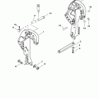 45 BODENSEE (4-STROKE) 0G231123 THRU 0G760299 Clamp bracket (non bigfoot)