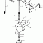 55 (3 CYL.) 0D000750 THRU 0G290584 Swivel bracket (s / n: 0d181999 and below)