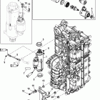200 VERADO (4-STROKE)(6 CYL.) 1B381712 THRU 1B517433 Стартер