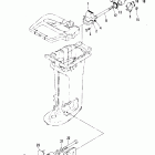 40B (THRU PROP. EXHAUST) E-676-B100461 THRU B102785 Mounting system