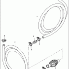 200 (3.0L EFI) 1B504989 & Up Fuel line assembly