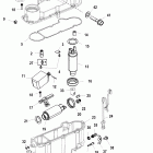 200 (DFI) 3.0L 0T801000 THRU 1B417701 Vapor separator components