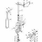 90 (3 CYL.) 0A996142 THRU 0B240450 Поворотный кронштейн и рычаг рулевого управления