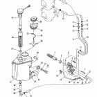 40 (TWIN CARB) (W/OIL INJECTION) 6E9-015001 AND UP      (M) Масляный насос