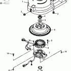 100 EFI (4-STROKE) 1B227000 THRU 1B366822 Маховик