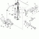 25 (2 CYL.) 1B000001 & Up Fuel system components(usa-1b153168 / bel-0p365662 and u...