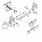 45 (4 CYL.) 0A719281 & Up Clamp bracket assembly(non power trim)